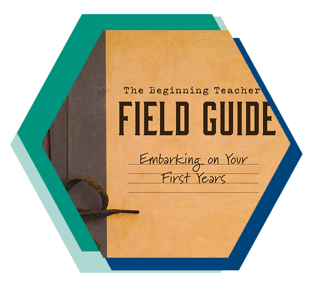 Thumbnail of the book The Beginning Teacher's Field Guide that corresponds with the mini-course and playlist